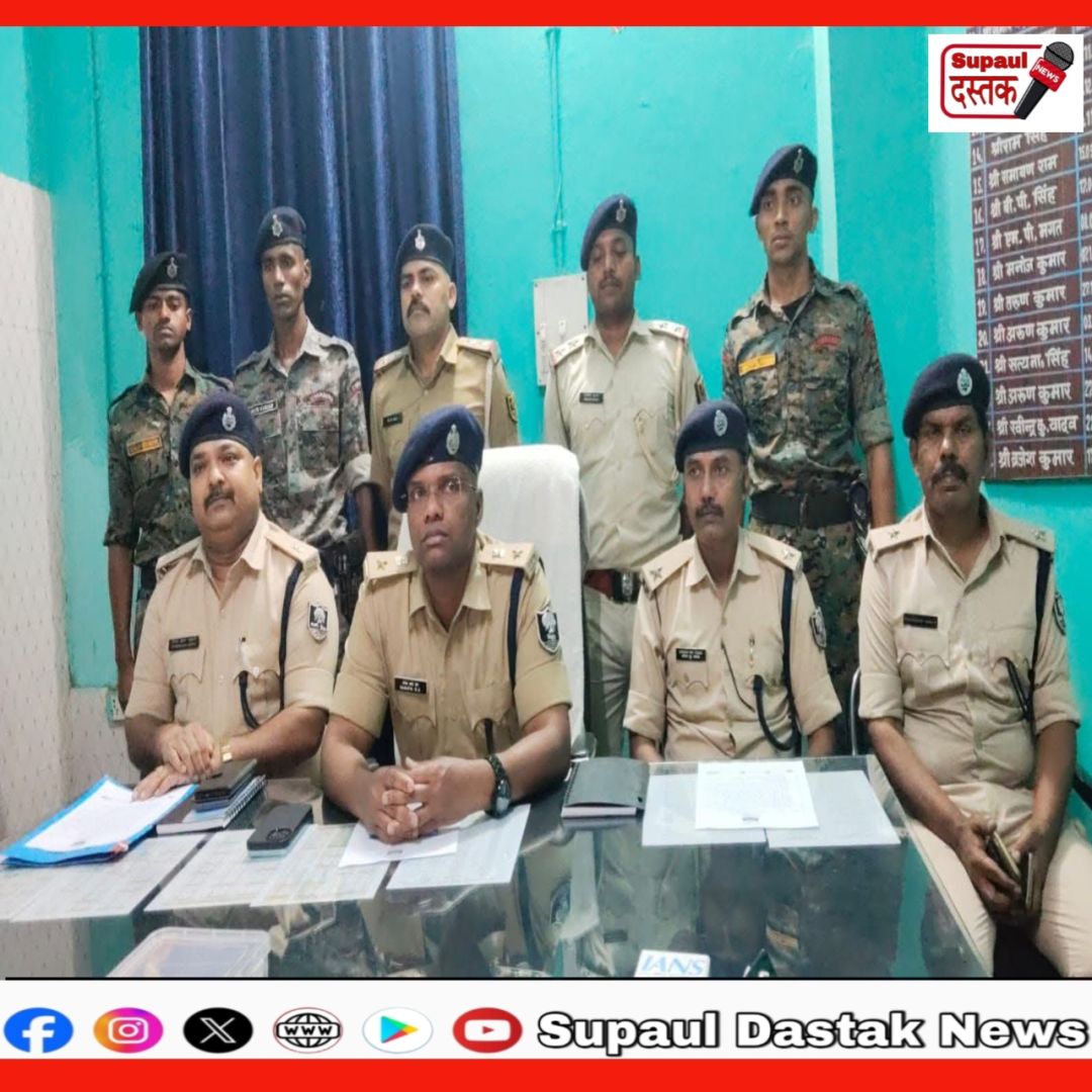 सुपौल पुलिस का बड़ा खुलासा: 25 वर्षीय युवक की हत्या का मामला सुलझा, दो आरोपी गिरफ्तार