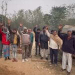 स्वास्थ्य केंद्र भवन निर्माण में ग्रामीणों ने लगाया अनियमितता का आरोप की जांच की मांग